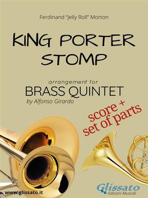 cover image of King Porter Stomp--Brass Quintet score & parts